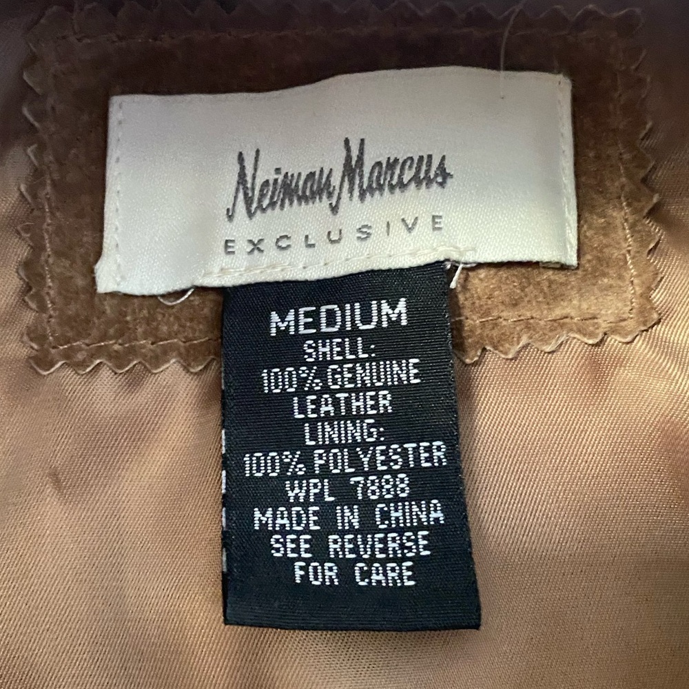 Neiman Marcus Leather Lining Jacket - image 2